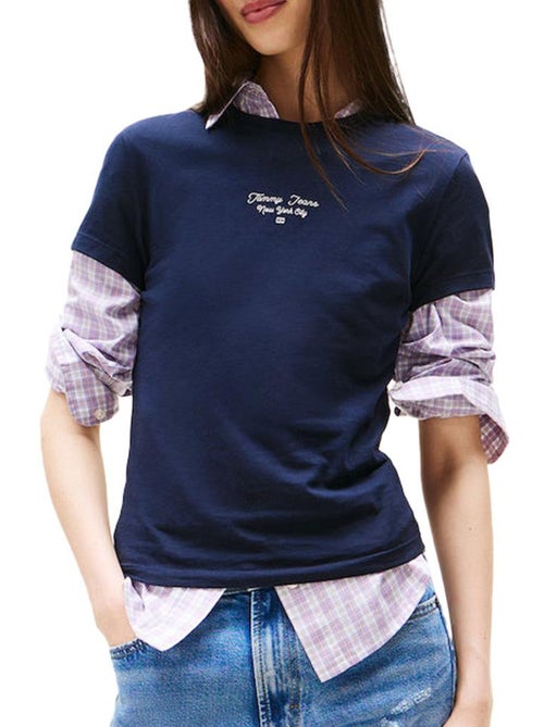 T-Shirt Donna Slim Fit Tommy Hilfiger con Logo - Kiabi