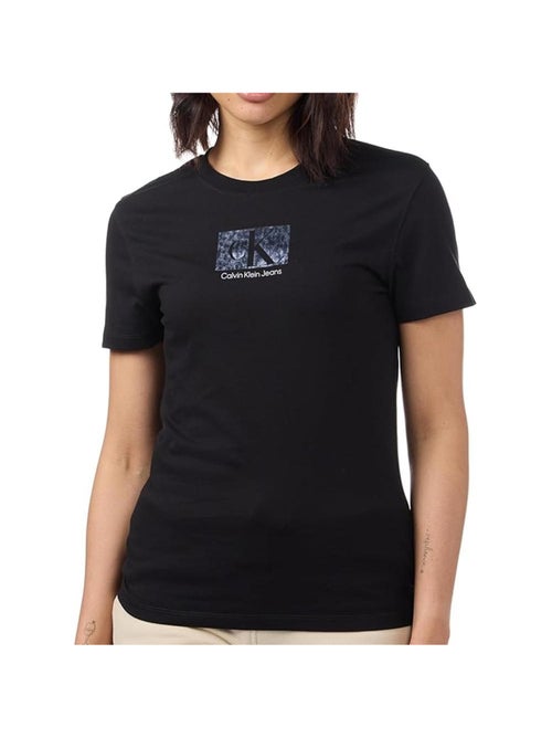 T-shirt Donna Stampata Calvin Klein Jeans - Kiabi T-shirt Donna Stampata Calvin Klein Jeans - Kiabi