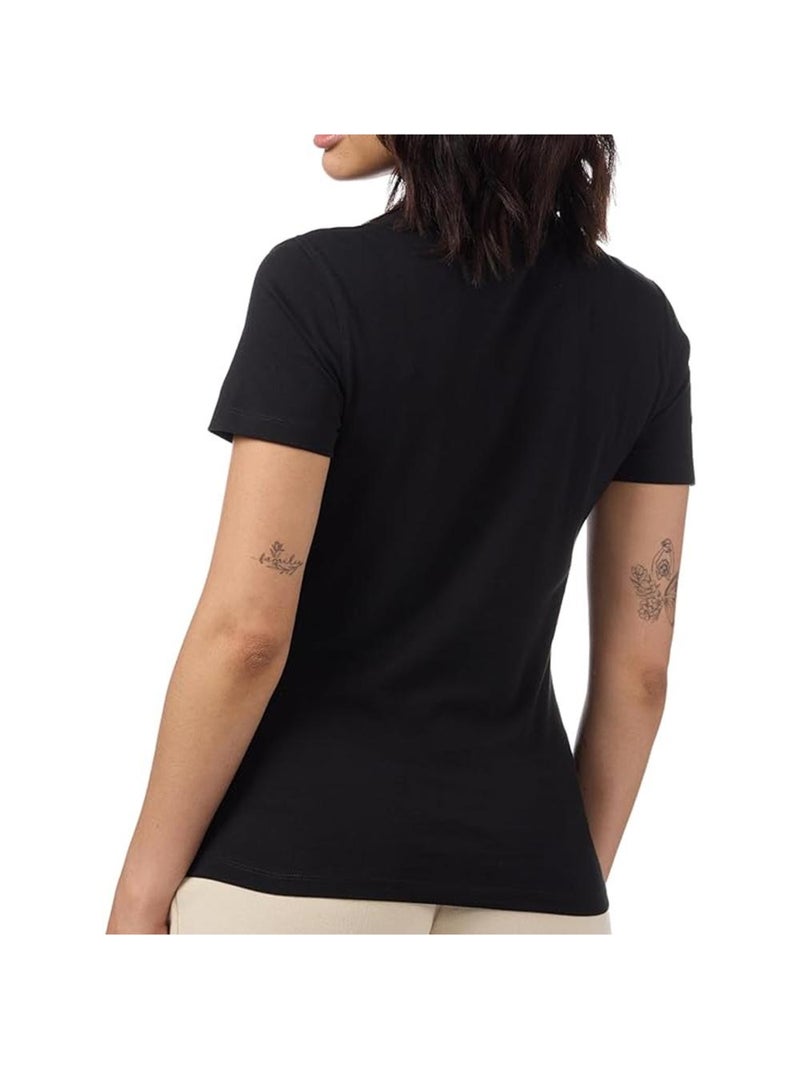 T-shirt Donna Stampata Calvin Klein Jeans Nero - Kiabi