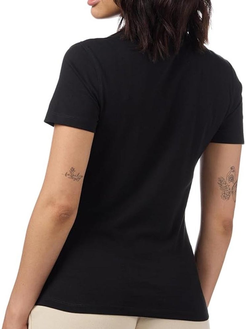 T-shirt Donna Stampata Calvin Klein Jeans Nero - Kiabi