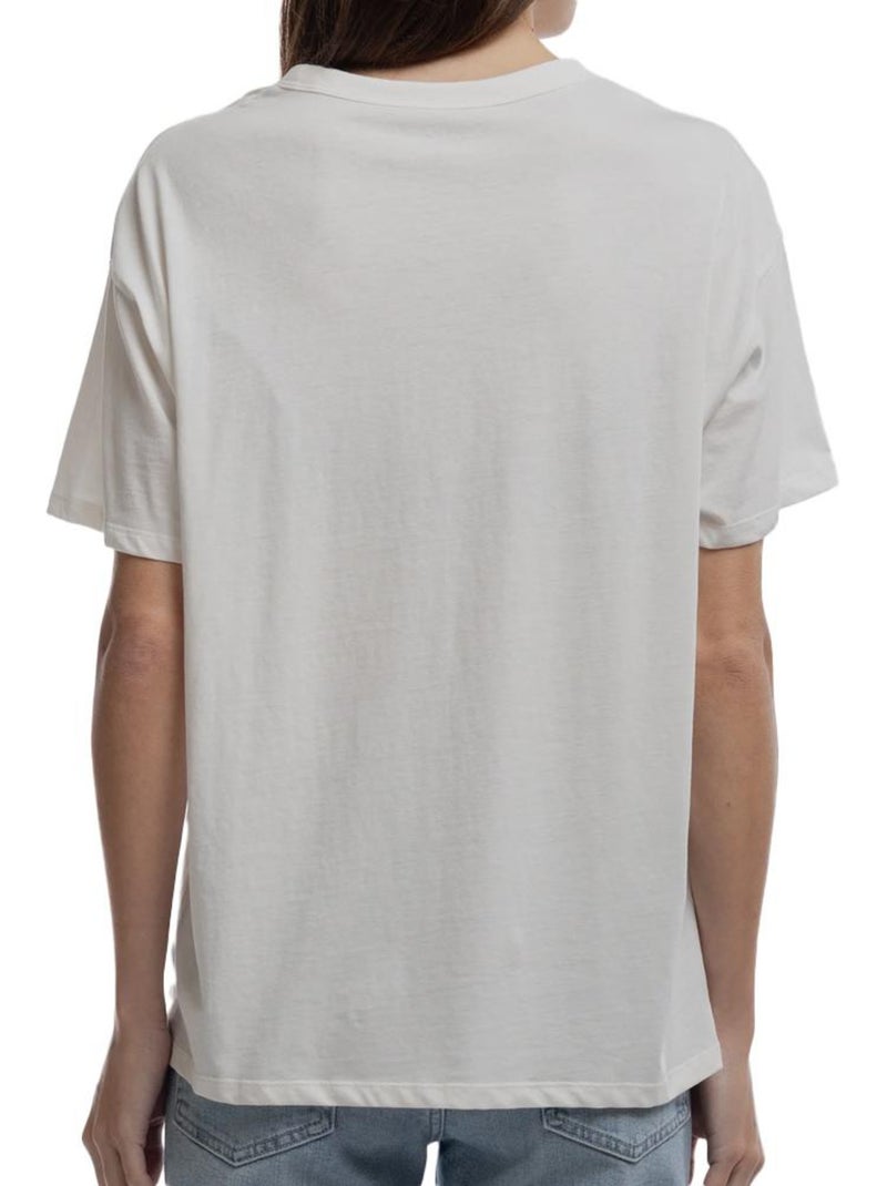 T-Shirt Donna Teddy Smith Bianco - Kiabi