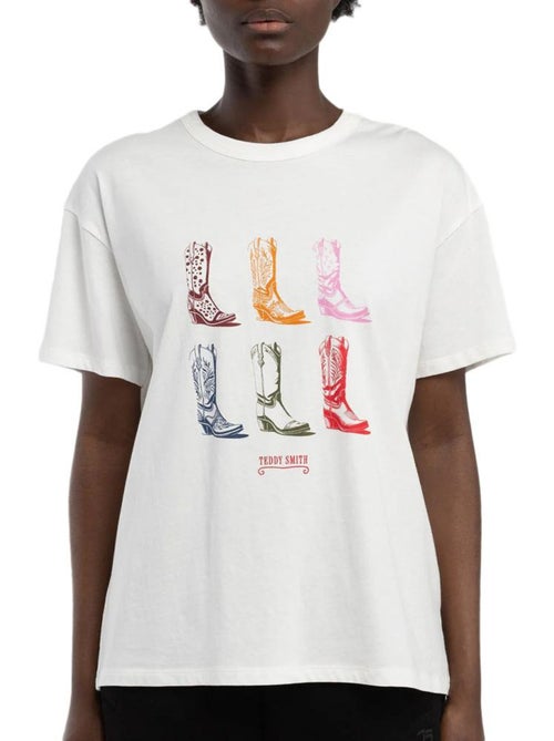 T-Shirt Donna Teddy Smith - Kiabi T-Shirt Donna Teddy Smith - Kiabi