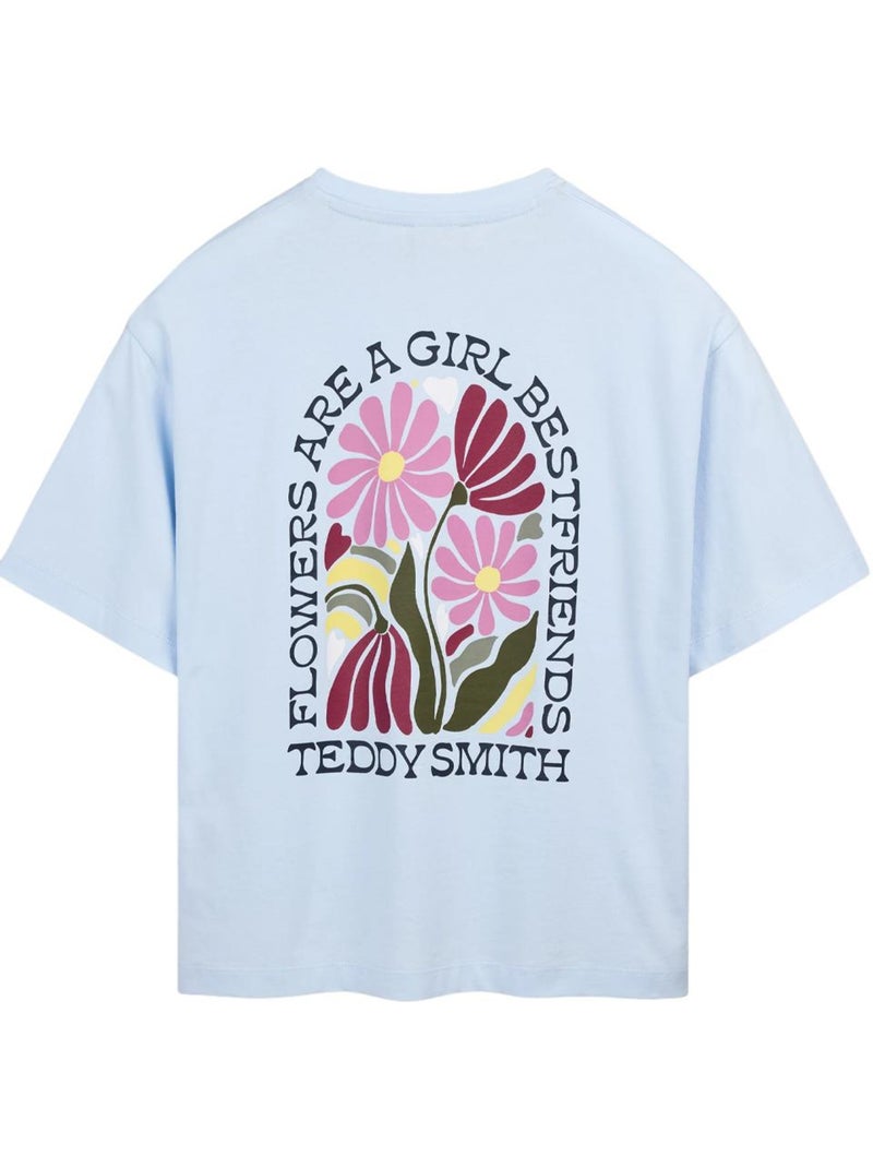 T-shirt donna teddy smith Blu - Kiabi