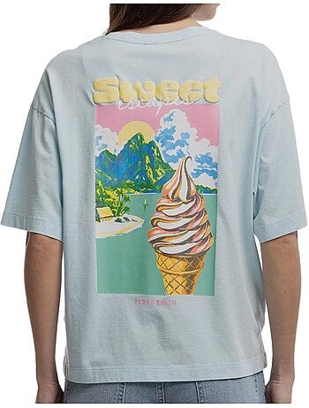 T-shirt donna teddy smith