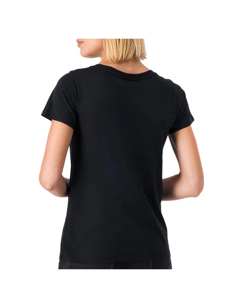 T-shirt Donna Teddy Smith Nero - Kiabi