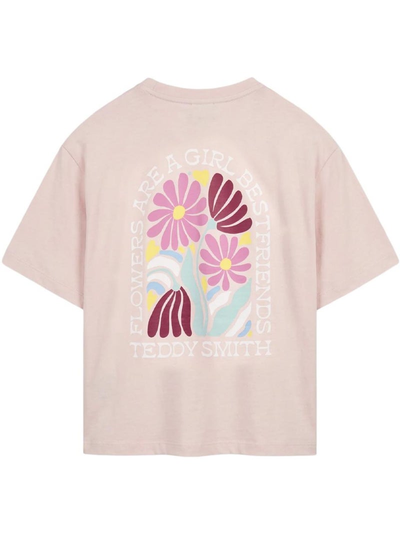 T-shirt donna teddy smith Rosa - Kiabi