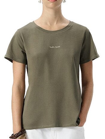 T-shirt donna teddy smith