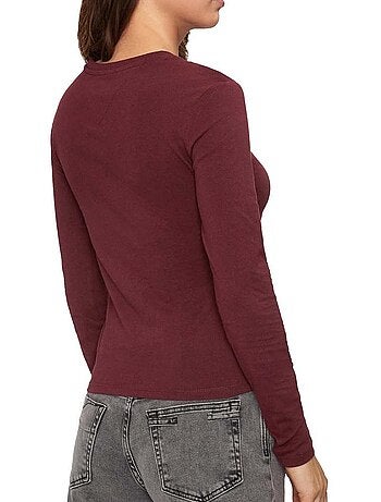 T-shirt donna tommy hilfiger a maniche lunghe