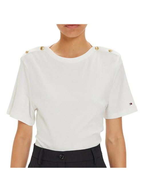 T-Shirt Donna Tommy Hilfiger a Righe - Kiabi T-Shirt Donna Tommy Hilfiger a Righe - Kiabi