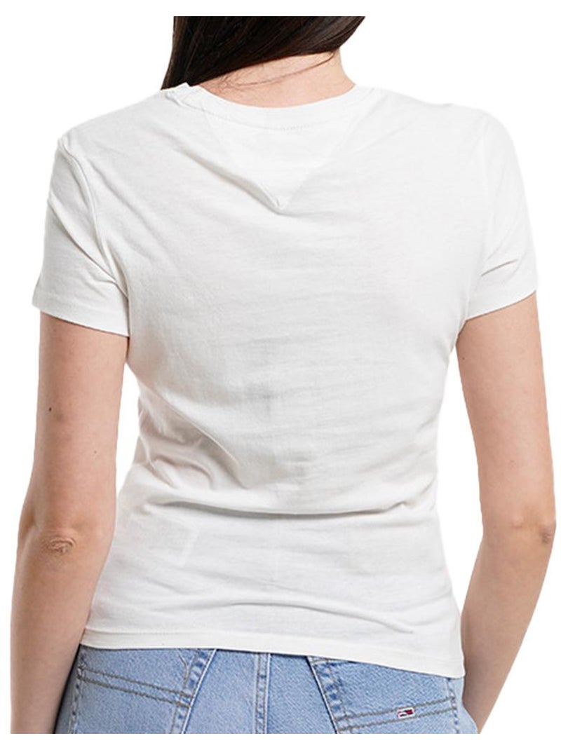 T-Shirt Donna Tommy Hilfiger Bianco - Kiabi