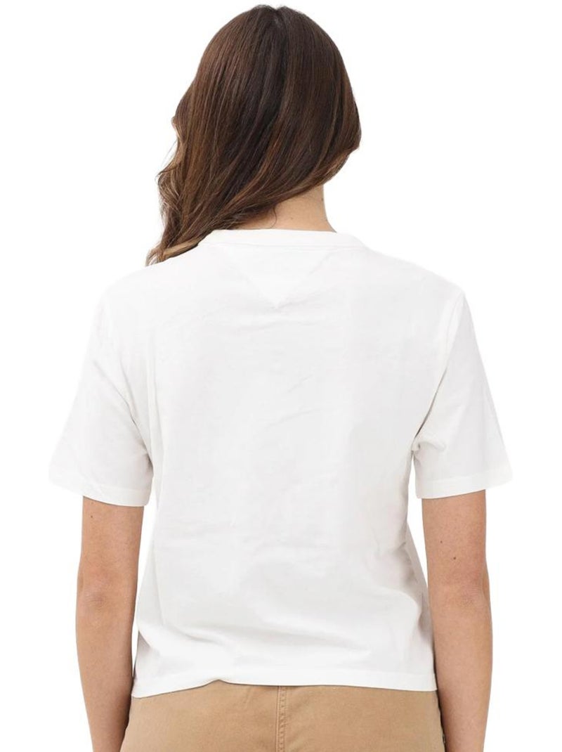 T-shirt Donna Tommy Hilfiger Bianco - Kiabi