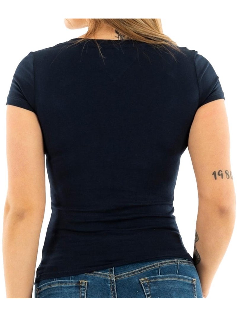 T-shirt Donna Tommy Hilfiger Blu marino - Kiabi