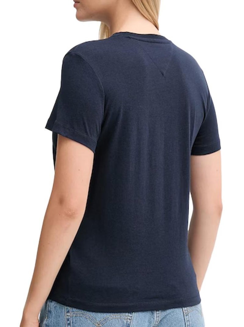 T-Shirt Donna Tommy Hilfiger Blu marino - Kiabi