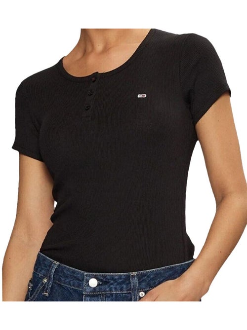 T-Shirt Donna Tommy Hilfiger con Bottoni - Kiabi