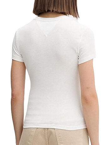 T-Shirt Donna Slim Fit Tommy Hilfiger con Logo