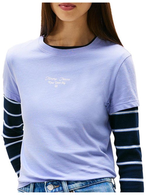 T-Shirt Donna Tommy Hilfiger Logo - Kiabi T-Shirt Donna Tommy Hilfiger Logo - Kiabi