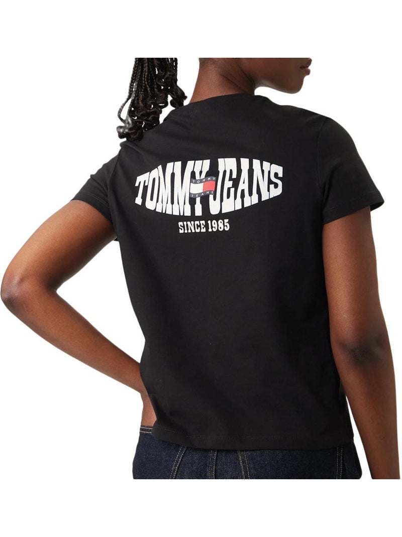 T-shirt donna tommy hilfiger Nero - Kiabi