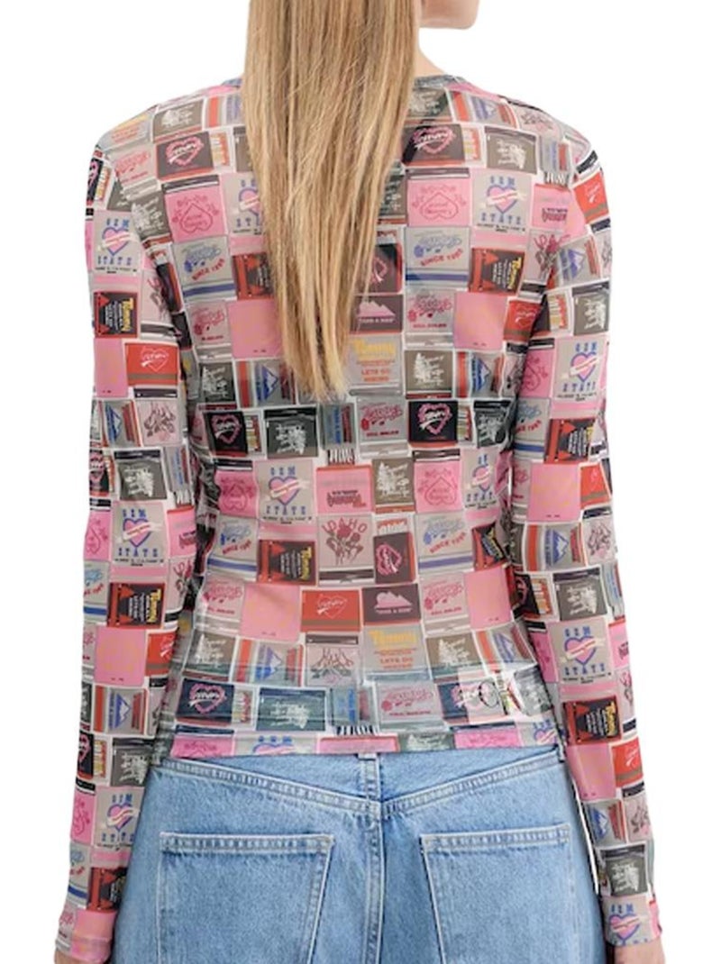 T-shirt Donna Tommy Hilfiger Rosa - Kiabi