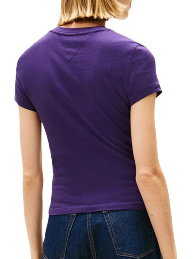 T-Shirt Donna Tommy Hilfiger Viola - Kiabi