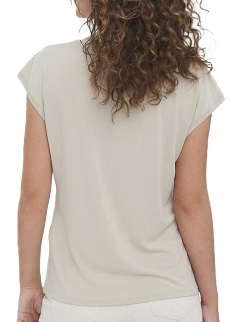 T-shirt Donna Vero Moda Beige - Kiabi