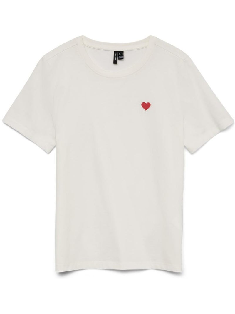T-shirt Donna Vero Moda Bianco - Kiabi