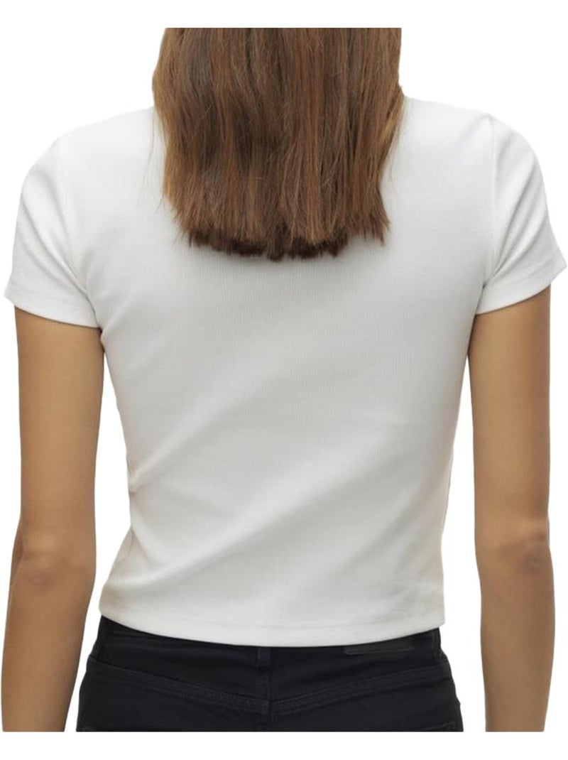 T-shirt Donna Vero Moda Bianco - Kiabi
