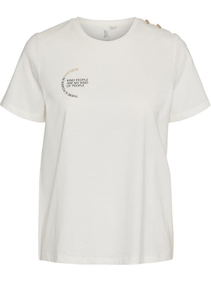 T-shirt Donna Vero Moda Bianco - Kiabi