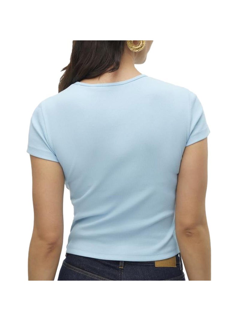T-shirt Donna Vero Moda Blu - Kiabi