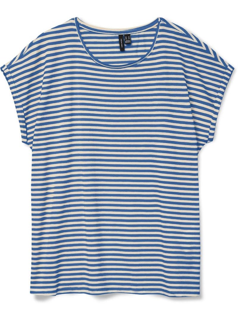T-shirt Donna Vero Moda Blu - Kiabi