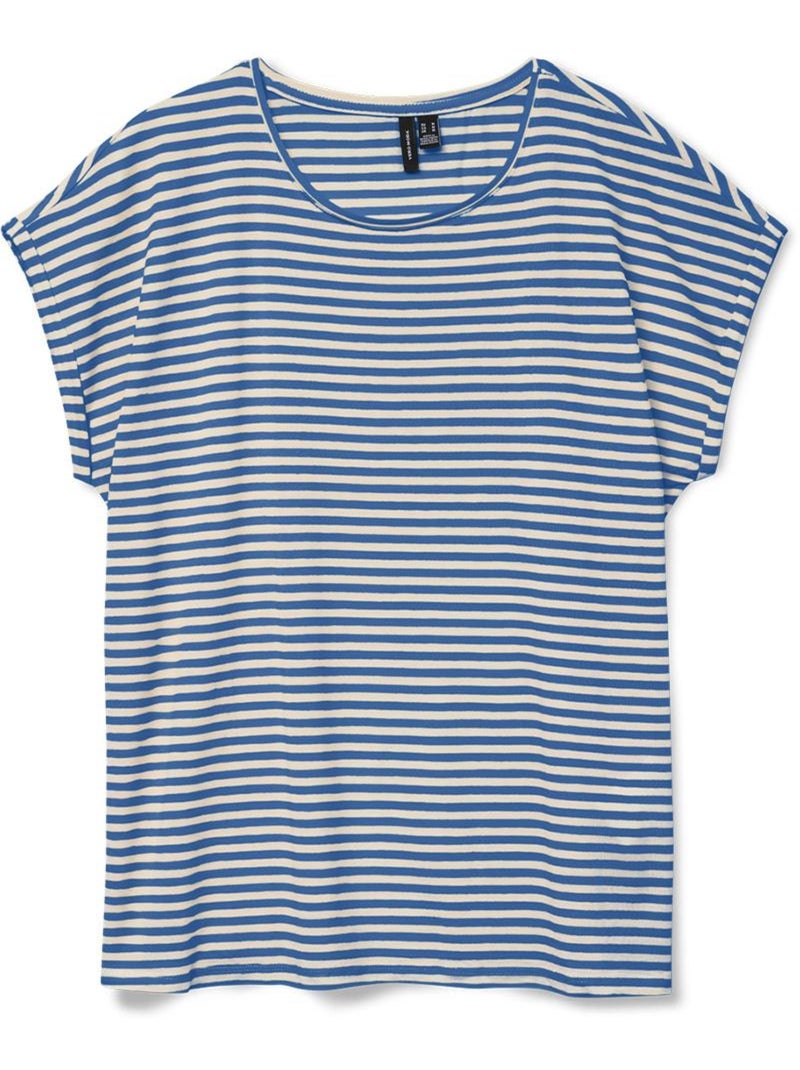 T-shirt Donna Vero Moda Blu - Kiabi