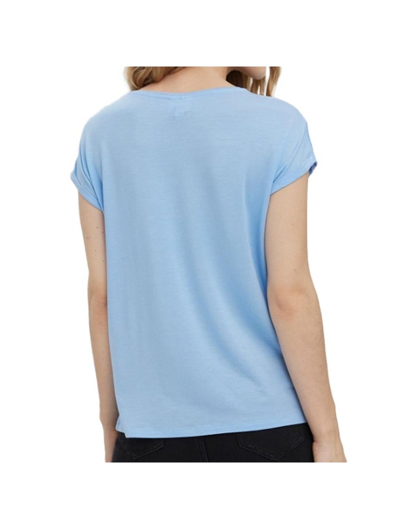 T-shirt Donna Vero Moda Blu - Kiabi