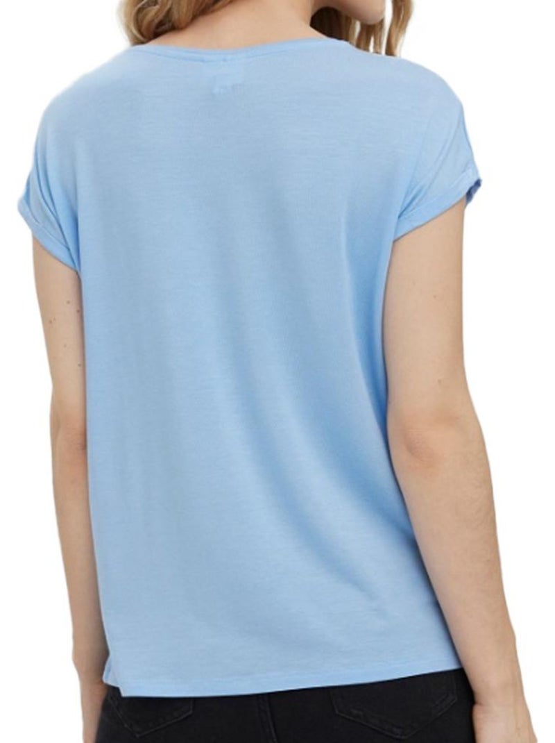 T-shirt Donna Vero Moda Blu - Kiabi