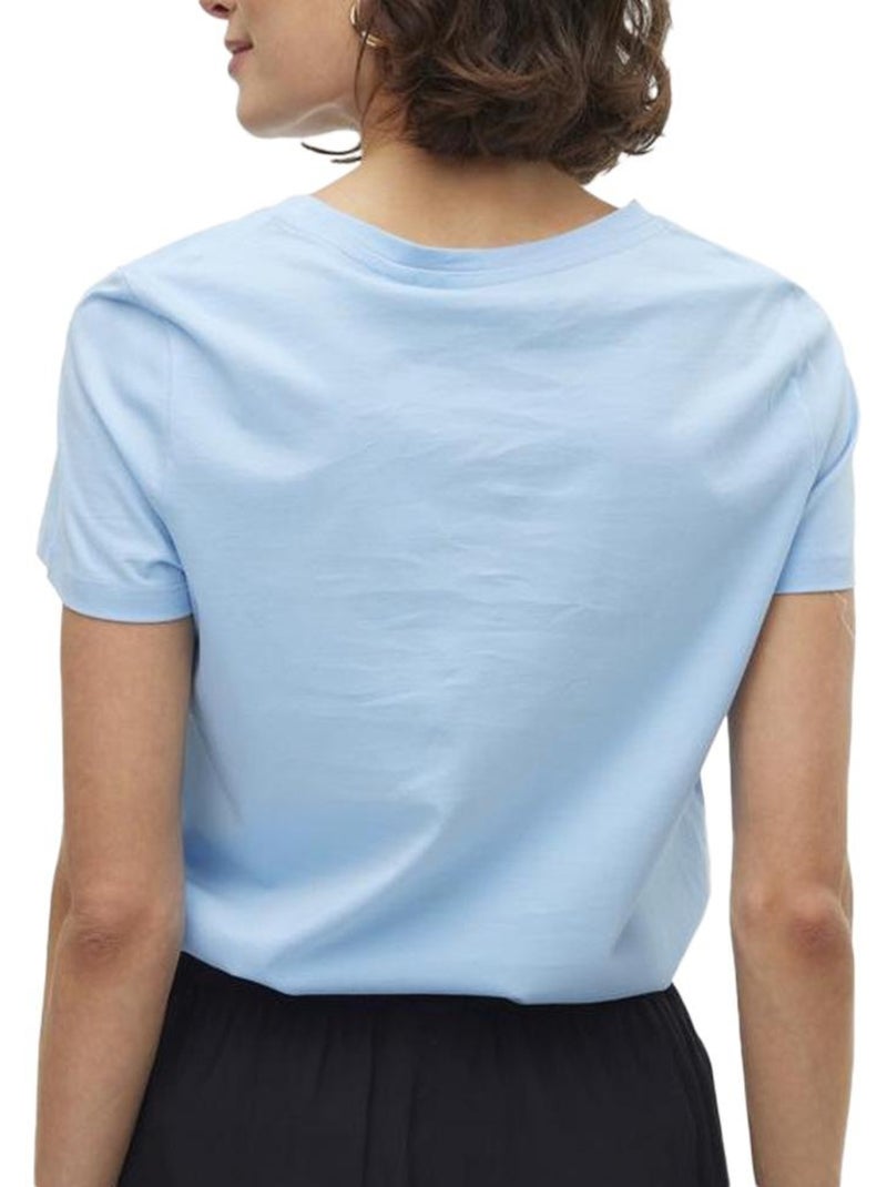 T-Shirt Donna Vero Moda Blu - Kiabi