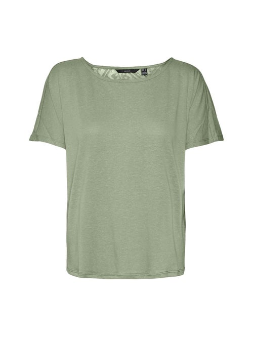 T-shirt Donna Vero Moda con Pizzo - Kiabi