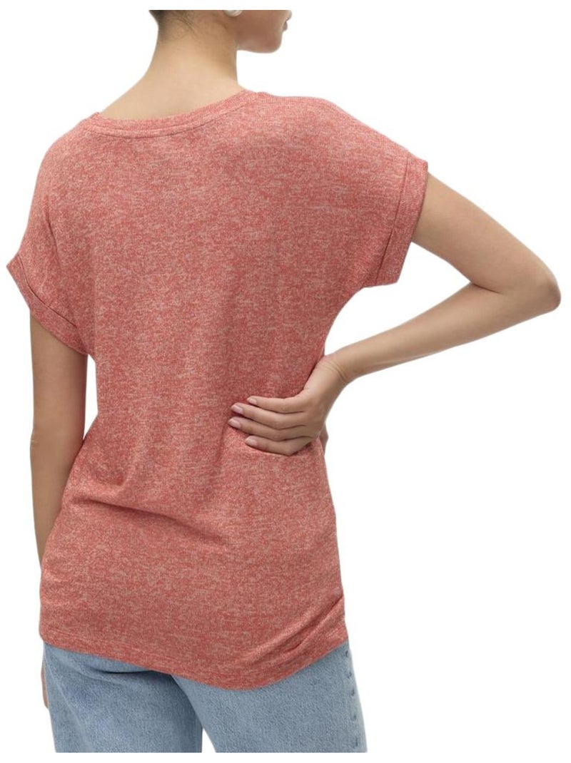 T-shirt Donna Vero Moda Corallo - Kiabi