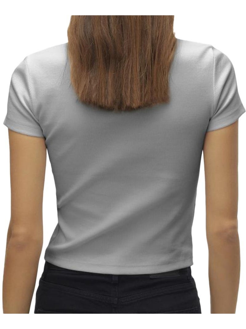 T-shirt Donna Vero Moda Grigio argentato - Kiabi
