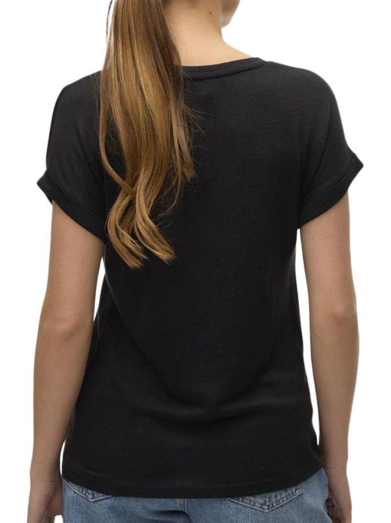 T-Shirt Donna Vero Moda Nero - Kiabi