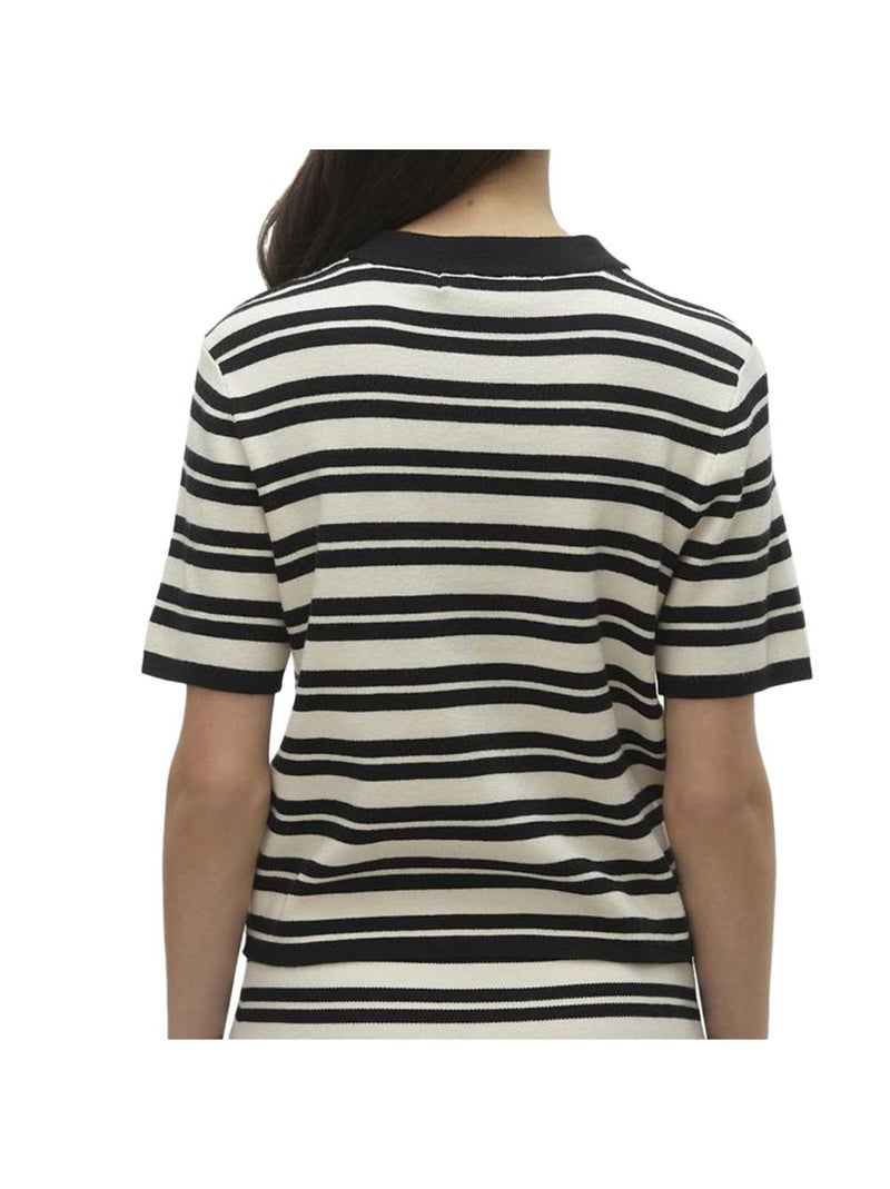 T-shirt Donna Vero Moda Nero - Kiabi