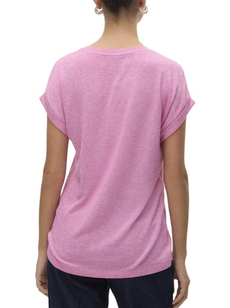 T-Shirt Donna Vero Moda Rosa chiaro - Kiabi