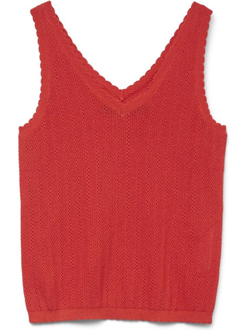 T-shirt Donna Vero Moda Rosso - Kiabi