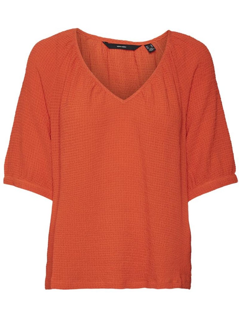 T-shirt Donna Vero Moda Rosso - Kiabi