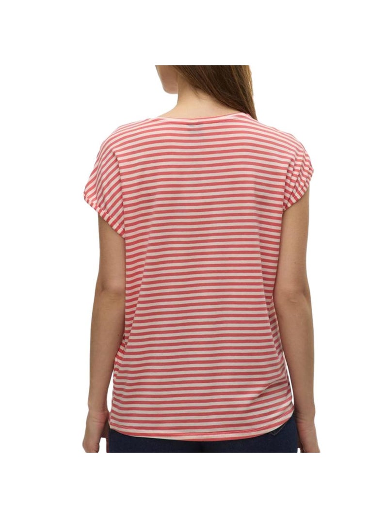T-shirt Donna Vero Moda Rosso - Kiabi