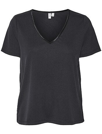 T-shirt donna vero moda scollo rotondo