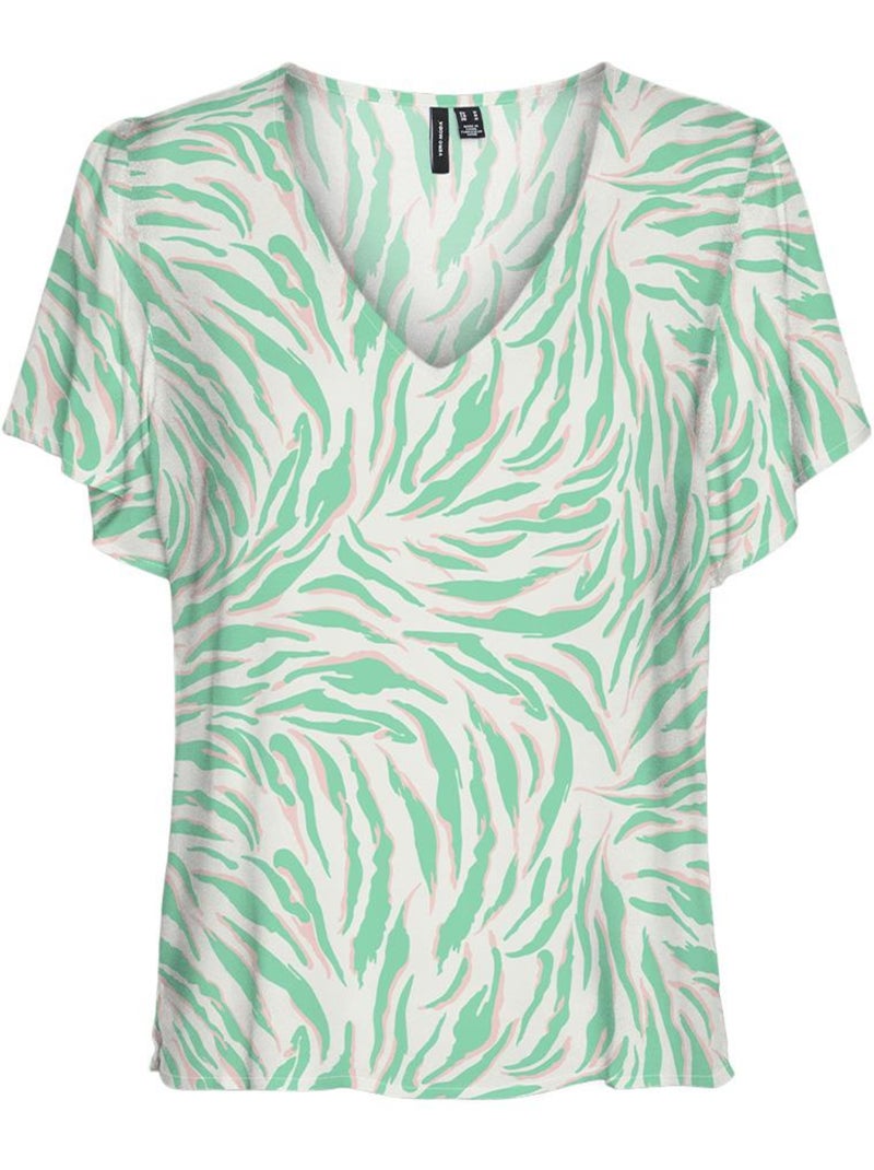 T-shirt Donna Vero Moda Verde - Kiabi