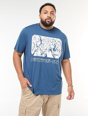T-shirt 'Dragon Ball Z' a maniche corte con stampa fronte-retro