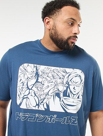 T-shirt 'Dragon Ball Z' a maniche corte con stampa fronte-retro