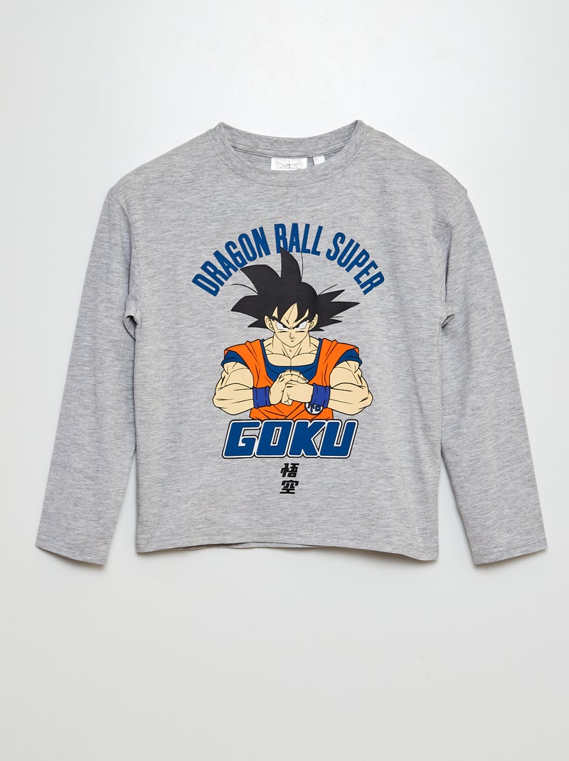 T-shirt 'Dragon Ball Z' a maniche lunghe GRIGIO - Kiabi