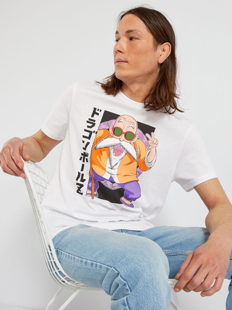 T-shirt 'Dragon Ball Z' Bianco - Kiabi