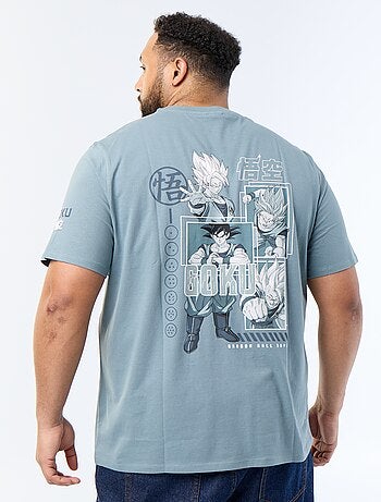 T-shirt 'Dragon Ball Z' stampata fronte/retro