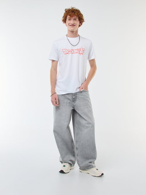 T-shirt 'Dragonballz' in cotone - Kiabi